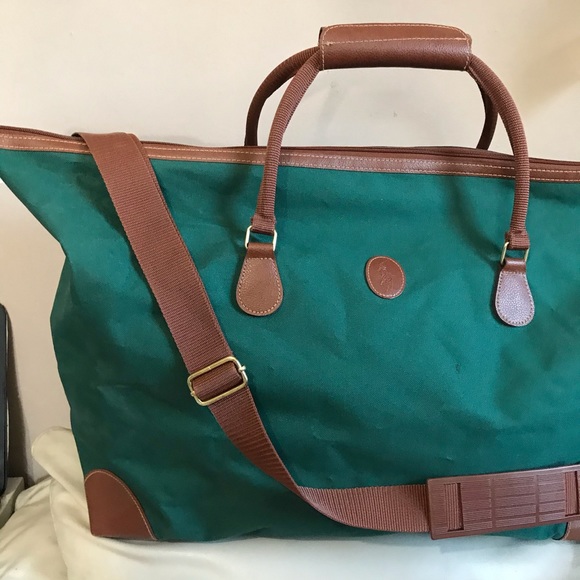 SOLD VTG POLO RALPH LAUREN Duffle Bag Canvas - Picture 3 of 8